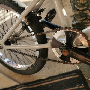 2007 DK Bikes six pack Silver, gray or bare metal