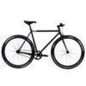 2016 Alfa Fixed gear/ single speed bicycle Black