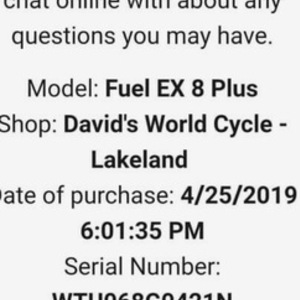 2019 Trek FUEL EX 8 PLUS Black