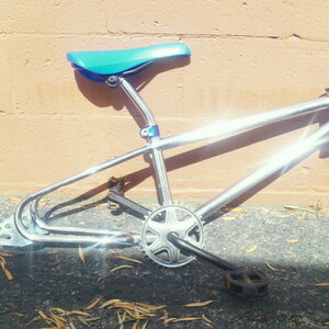 1980 Mongoose Motomag Silver, gray or bare metal