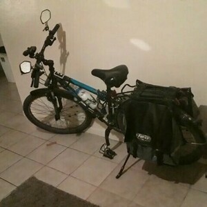 2017 Trek 820 Black and Blue