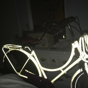 de Fietsfabriek Oma Pink and White