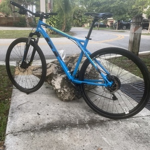 2021 GT Bicycles Aggressor Pro Blue, Yellow or Gold, and Black