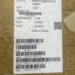 2022 Benno escout cargo bike (rear storage) Black