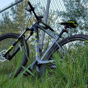 2019 Marin Bikes Nail Trail 6 Black, Silver, gray or bare metal, and Green