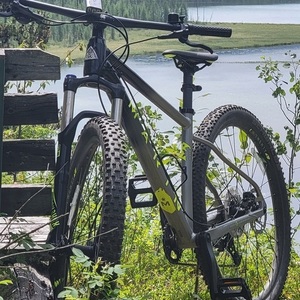 2019 Marin Bikes Nail Trail 6 Black, Silver, gray or bare metal, and Green