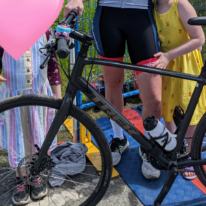 2022 Trek FX2 Silver, gray or bare metal