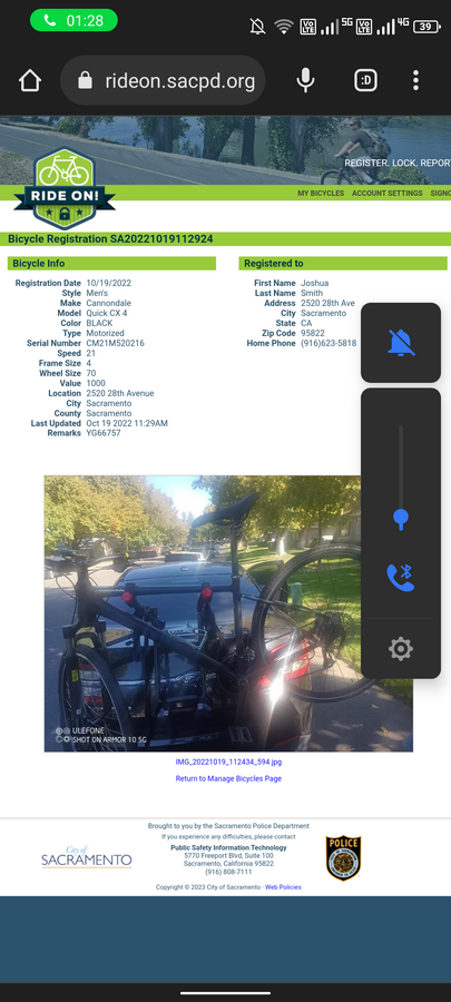 Bike photo