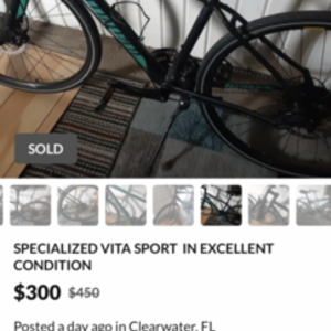 2016 Specialized Vita Black