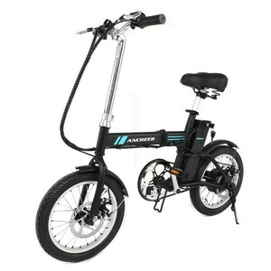 2019 Ancheer Folding 16" 250w commuterebike Black