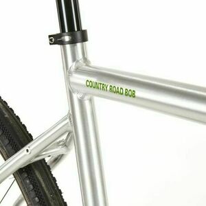 2018 Van Dessel Country Road Bob Silver, gray or bare metal and Green