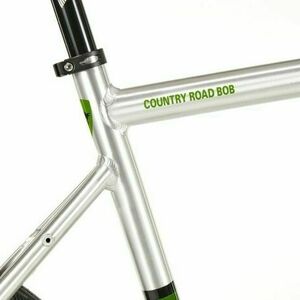 2018 Van Dessel Country Road Bob Silver, gray or bare metal and Green