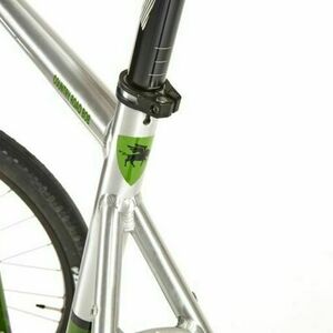 2018 Van Dessel Country Road Bob Silver, gray or bare metal and Green