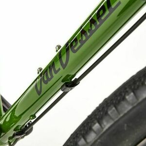 2018 Van Dessel Country Road Bob Silver, gray or bare metal and Green