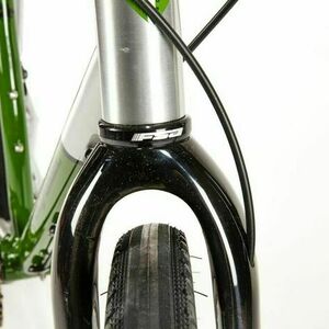 2018 Van Dessel Country Road Bob Silver, gray or bare metal and Green