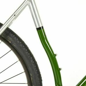 2018 Van Dessel Country Road Bob Silver, gray or bare metal and Green