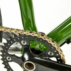 2018 Van Dessel Country Road Bob Silver, gray or bare metal and Green