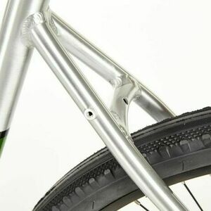 2018 Van Dessel Country Road Bob Silver, gray or bare metal and Green