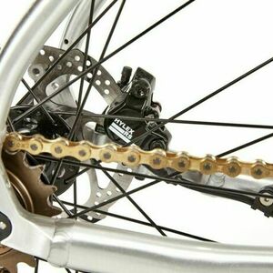 2018 Van Dessel Country Road Bob Silver, gray or bare metal and Green