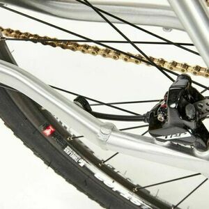 2018 Van Dessel Country Road Bob Silver, gray or bare metal and Green