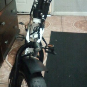 2022 Rad Power Bikes RADEXPAND White, Silver, gray or bare metal, and Stickers tape or other cove...