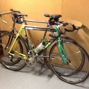 Nishiki touring Silver, gray or bare metal