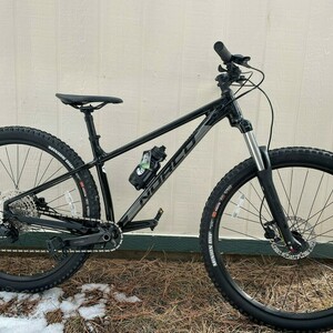 2021 Norco Bikes Fluid HT 2 stamped FLUID 92 Black, Silver, gray or bare metal, and Silver, gray ...