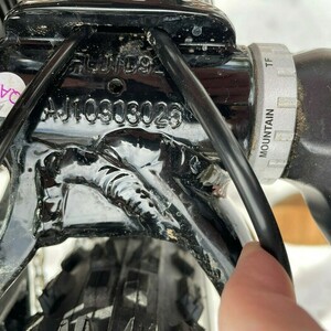 2021 Norco Bikes Fluid HT 2 stamped FLUID 92 Black, Silver, gray or bare metal, and Silver, gray ...