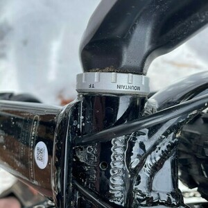 2021 Norco Bikes Fluid HT 2 stamped FLUID 92 Black, Silver, gray or bare metal, and Silver, gray ...