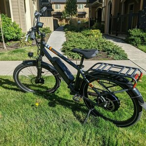 2019 Rad Power Bikes Rad City 2019 Silver, gray or bare metal