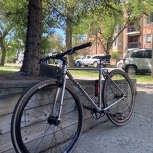 2021 Masi Uno Riser Silver, gray or bare metal