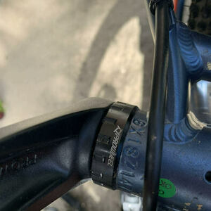 2019 Giant Blue, Orange, and Stickers tape or other cover-up