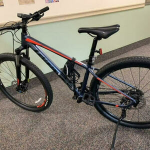 2019 Giant Blue, Orange, and Stickers tape or other cover-up