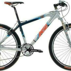 K2 Zed Team Silver, gray or bare metal and Blue