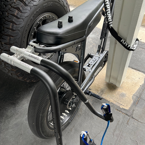 2021 SUPER73 ZX Silver, gray or bare metal