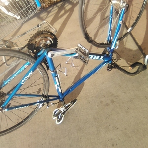 Bontrager Trek Blue and White