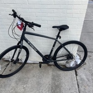 2021 Trek Verve 2 Silver, gray or bare metal