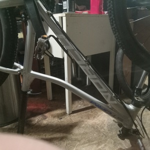 2021 Norco Bikes STORM Silver, gray or bare metal and White