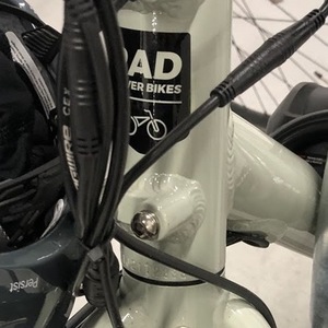 2022 Rad Power Bikes RadMission Silver, gray or bare metal