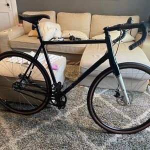 2023 Priority Bicycles Apollo Gravel Blue and White