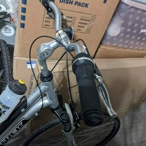2012 Trek 7100 WSD Black and Silver, gray or bare metal