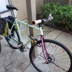 2017 Surly Straggler Green and Purple