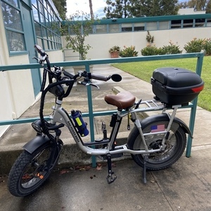 2022 Rad Power Bikes runner plus Silver, gray or bare metal