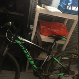 SCOTT Green, Black, and White