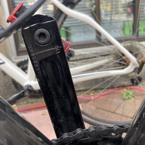 Custom Build, Neon yellow handlebar wrap, red pedals Carbon Black