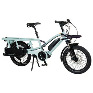 Blue Bike, Yuba Fastrack Electric Cargo Bike Blue