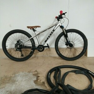 2020 Vitus Nucleus 24 Silver, gray or bare metal