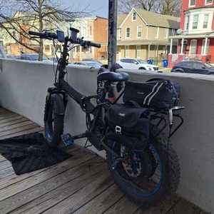 2021 Ecotric Folding Black and Blue