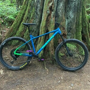 2022 Marin Bikes San Quentin 2 Blue and Green