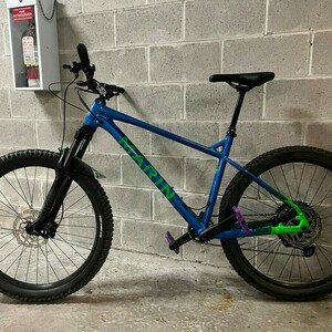 2022 Marin Bikes San Quentin 2 Blue and Green